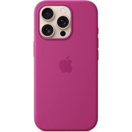 Apple iPhone 16 Pro Silicone Case with MagSafe – Fuchsia