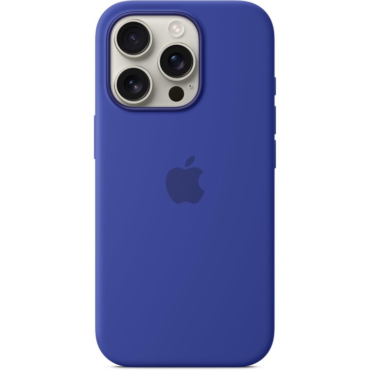 Funda de silicona Apple iPhone 16 Pro con MagSafe - Ultramarino