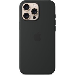Apple Funda de silicona para iPhone 16 Pro Max con MagSafe - Negra