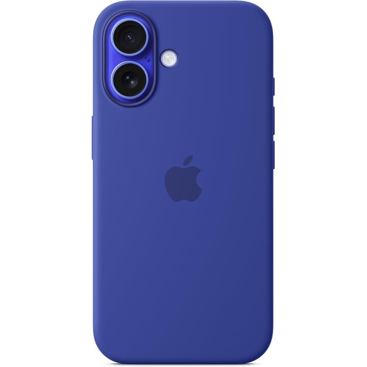 Funda de silicona Apple iPhone 16 con MagSafe - Ultramarino