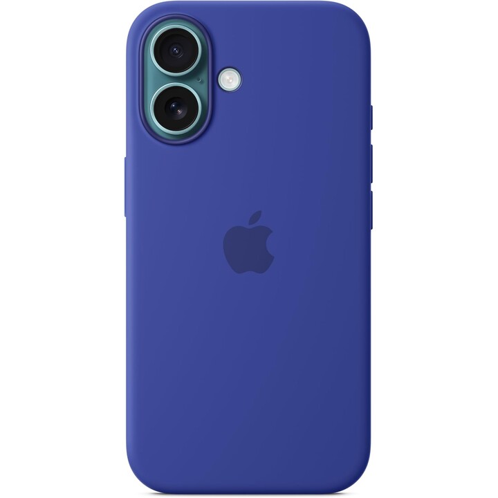 Funda de silicona Apple iPhone 16 con MagSafe - Ultramarino