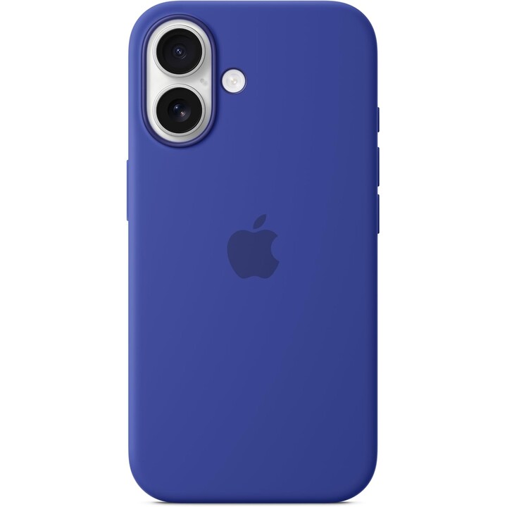 Funda de silicona Apple iPhone 16 con MagSafe - Ultramarino