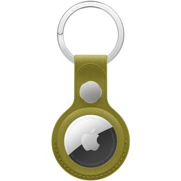 Apple Feiner geflochtener Schlüsselanhänger für AirTag – Chartreuse