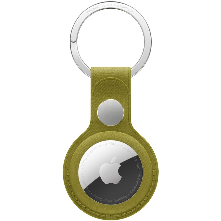 Apple Llavero fino trenzado para AirTag – Chartreuse
