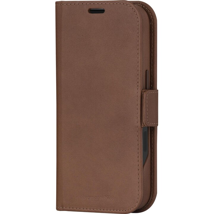 dbramante1928 Copertina a libro Lynge iPhone 16 Pro Marrone