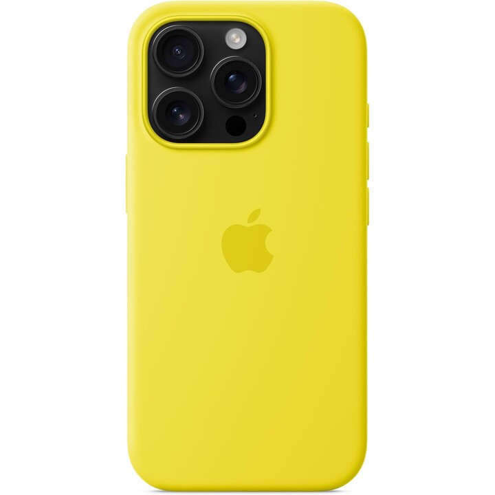 Funda de silicona Apple iPhone 16 Pro con MagSafe - Carambola