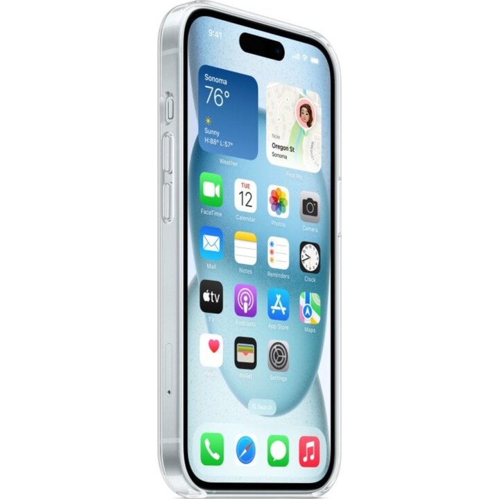 Coque transparente Apple MXRK3ZM/A pour iPhone 15 6.1″