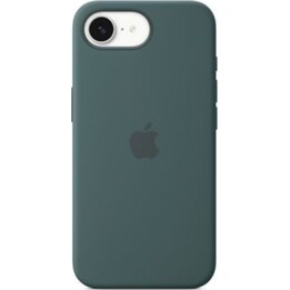 Funda de silicona Apple Verde lago para iPhone 16e