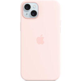 Iphone 15 plus si case light pink