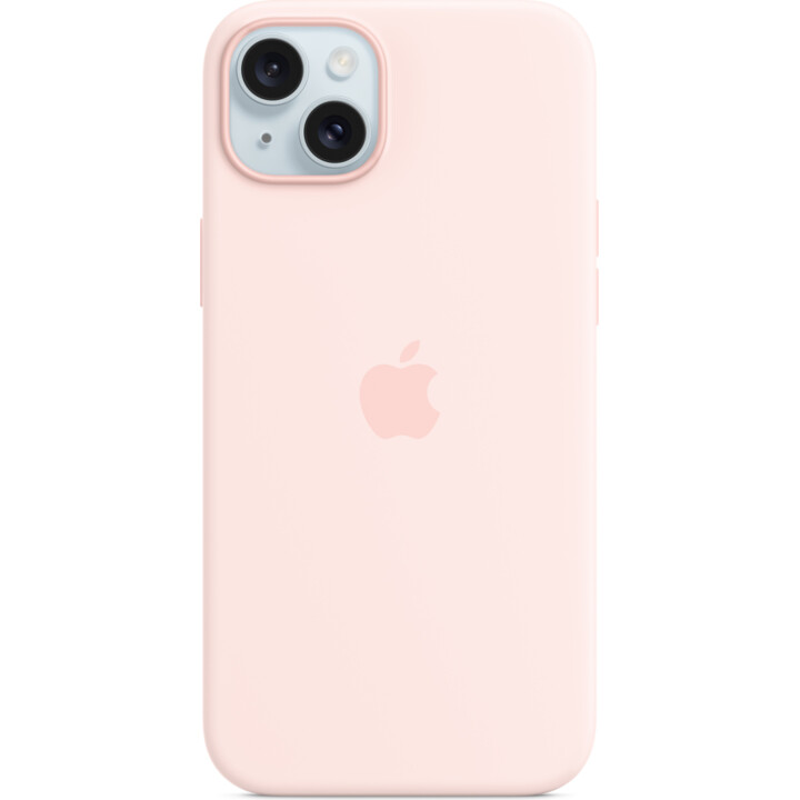Iphone 15 plus si case light pink
