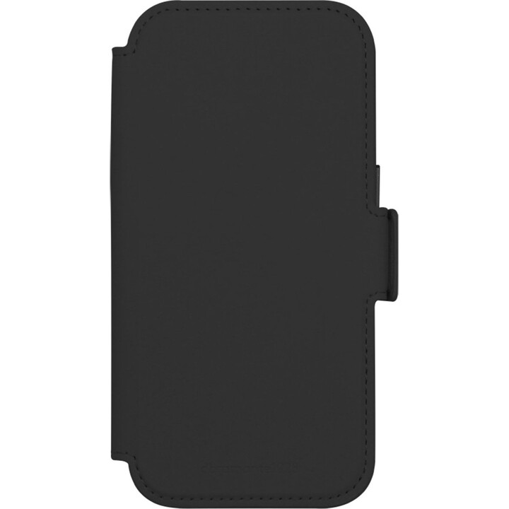 Dbramante1928 Funda para iPhone 17, Negro, Piel sintética, Diseño 2 en 1 magnético extraíble