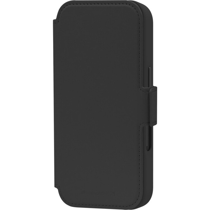 Dbramante1928 Funda para iPhone 17, Negro, Piel sintética, Diseño 2 en 1 magnético extraíble