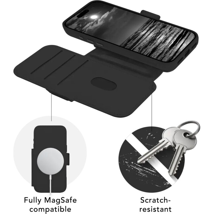 Dbramante1928 Lynge MagSafe ICON Case for iPhone 17 Pro Max, Midnight