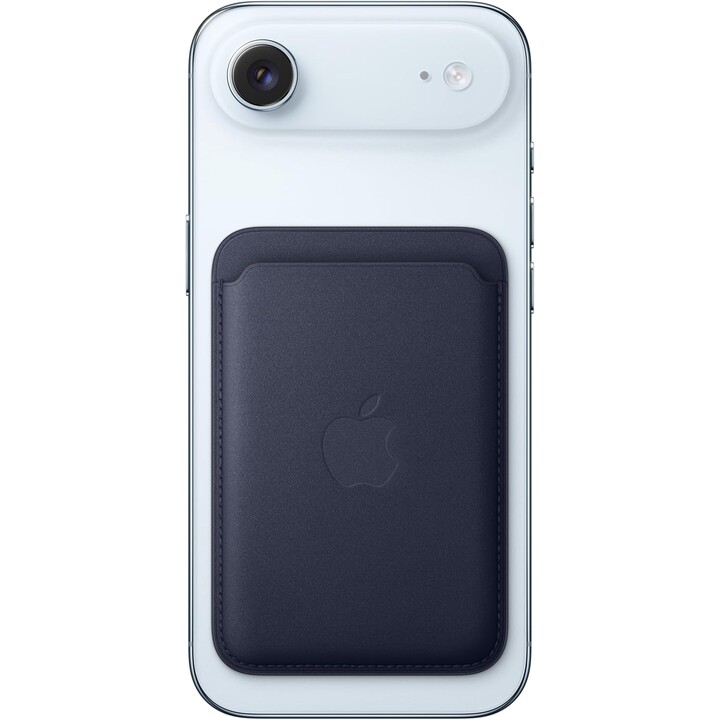 Slim Braided Wallet with MagSafe for iPhone - Navy