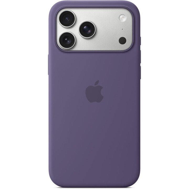 Funda de silicona con MagSafe para el iPhone 17 Pro Max - Niebla lila
