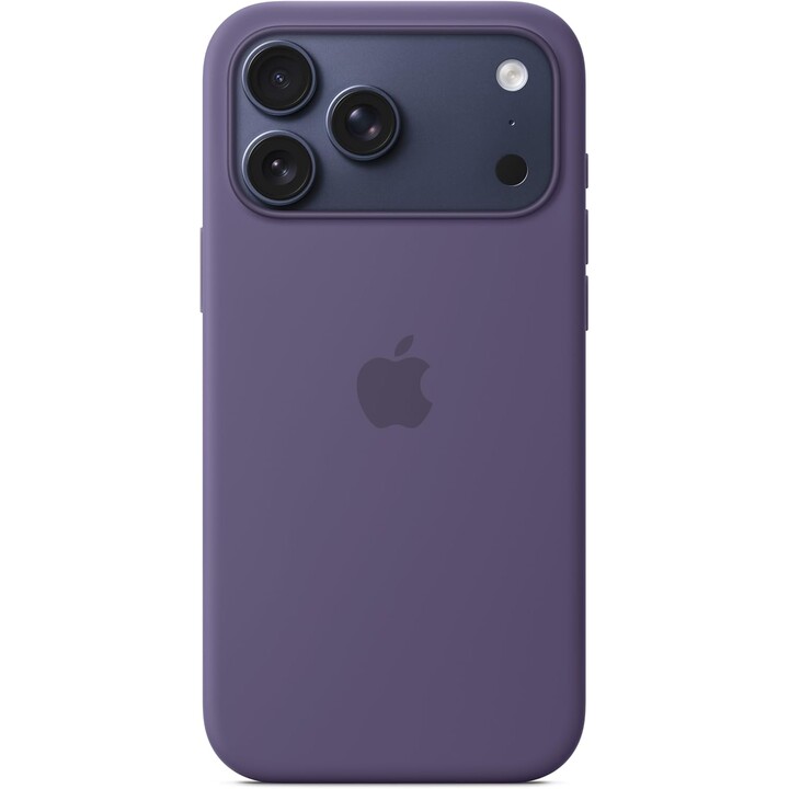 Funda de silicona con MagSafe para el iPhone 17 Pro Max - Niebla lila