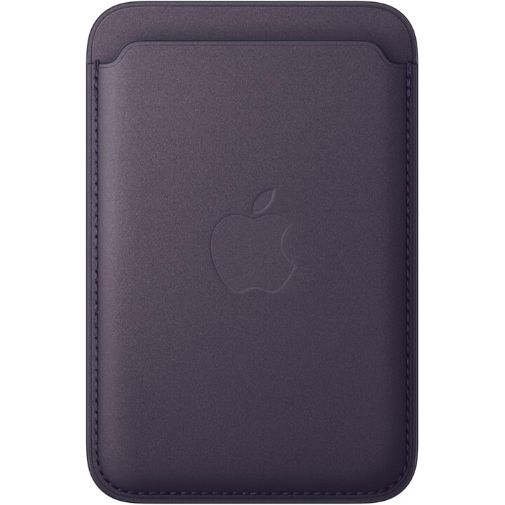 Slim Braided Wallet with MagSafe for iPhone - Night Purple