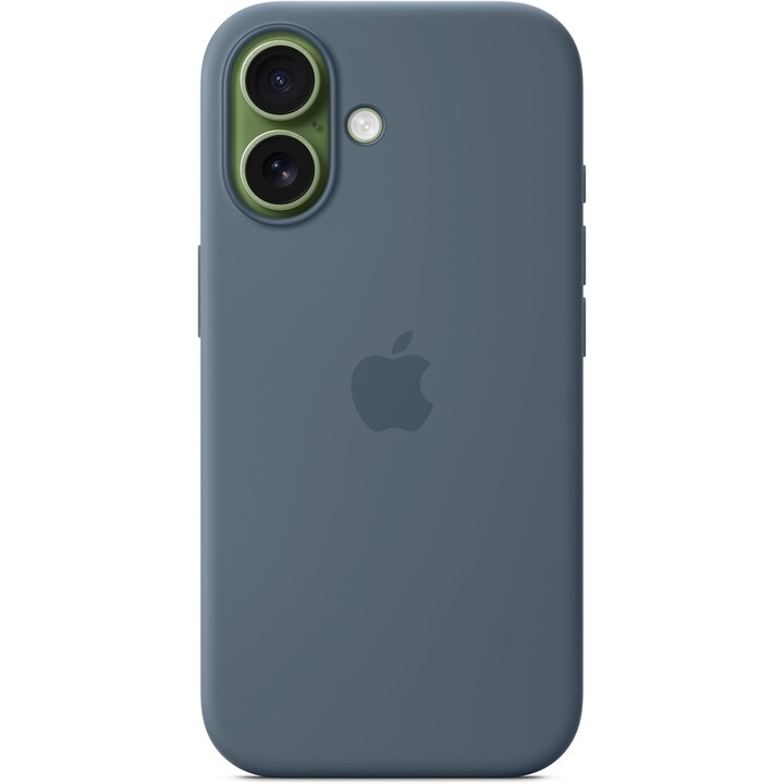 Funda de silicona con MagSafe para el iPhone 17 - Azul naútico