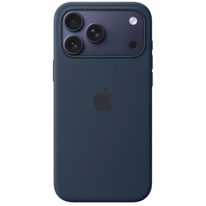 Funda de silicona con MagSafe para el iPhone 17 Pro Max - Medianoche
