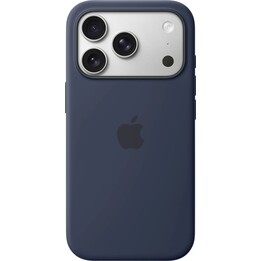 Funda de silicona con MagSafe para el iPhone 17 Pro - Medianoche