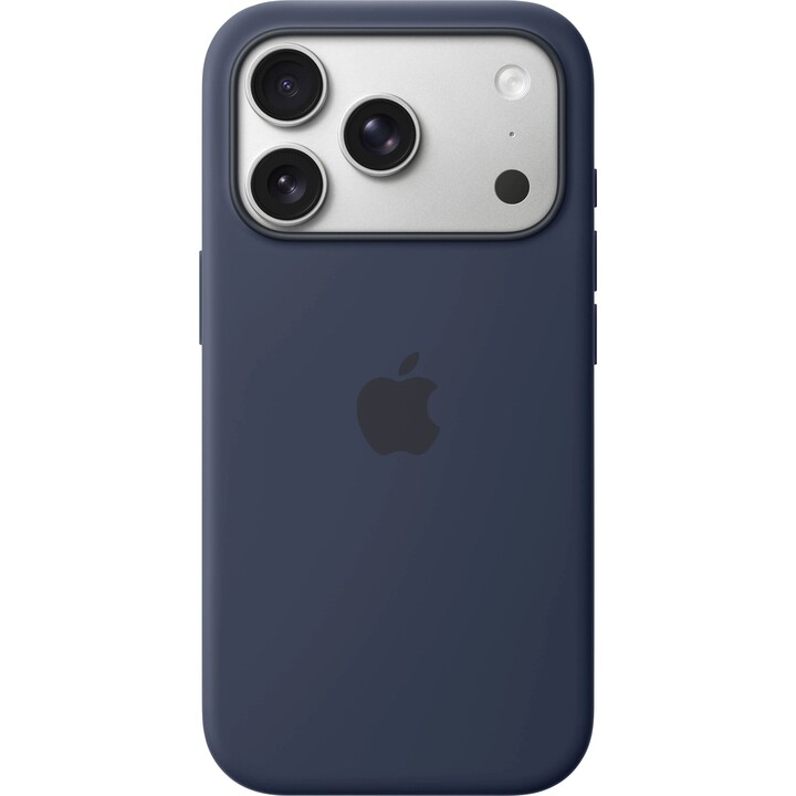 Funda de silicona con MagSafe para el iPhone 17 Pro - Medianoche