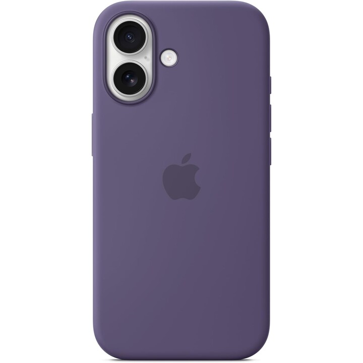 Coque en silicone Apple avec MagSafe pour iPhone 17 - Brume violette