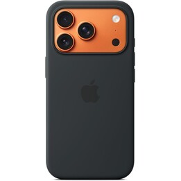 Funda de silicona con MagSafe para el iPhone 17 Pro - Negro