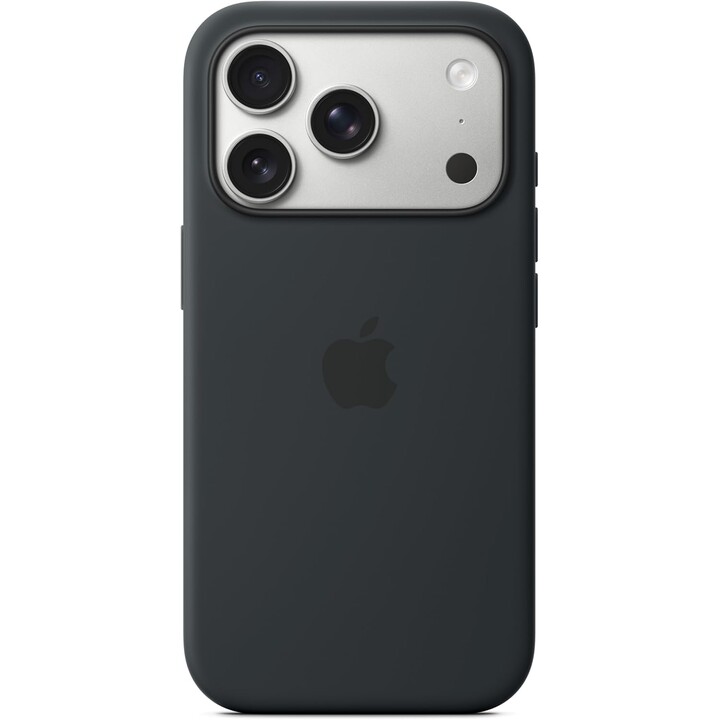 Custodia in silicone con MagSafe per iPhone 17 Pro - Nero
