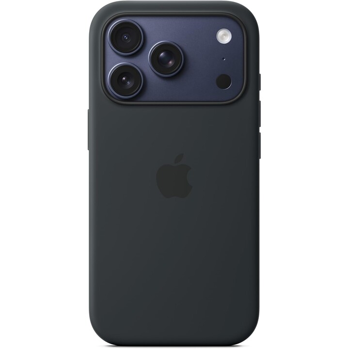 Custodia in silicone con MagSafe per iPhone 17 Pro - Nero