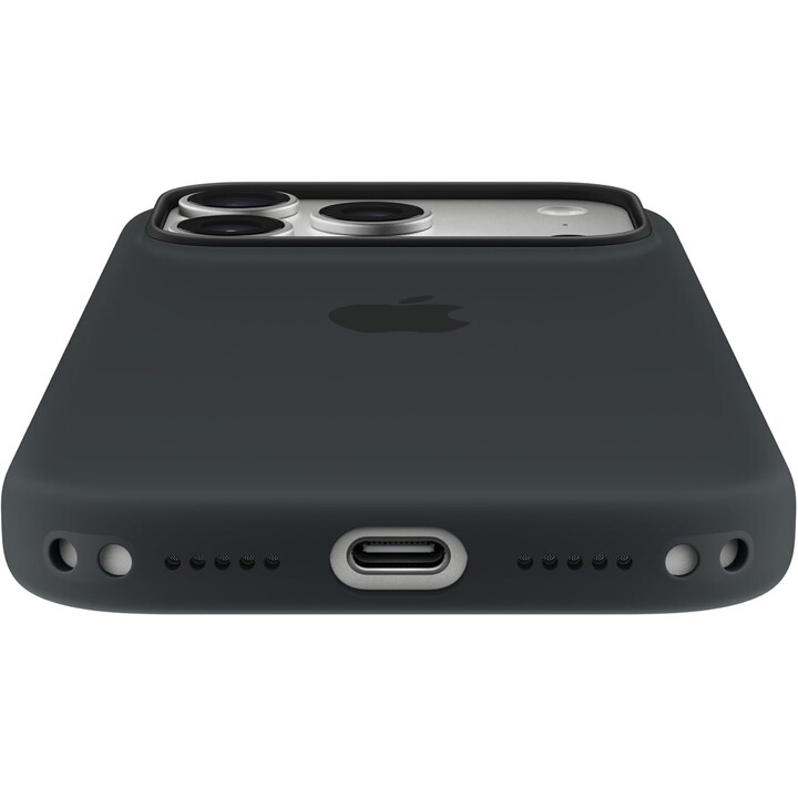 Custodia in silicone con MagSafe per iPhone 17 Pro - Nero