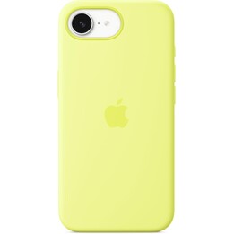 Apple Silicone Case for iPhone 16e - Neon Yellow