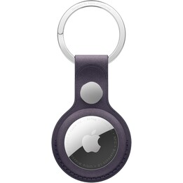 Fine braided keychain for AirTag - Night Purple