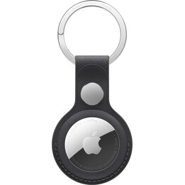 Fine braided keychain for AirTag - Black