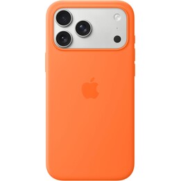 Custodia in silicone con Magsafe iPhone 17 Pro Max - Naranja