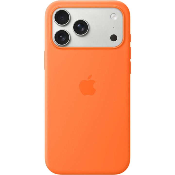 Funda de silicona con Magsafe iPhone 17 Pro Max - Naranja