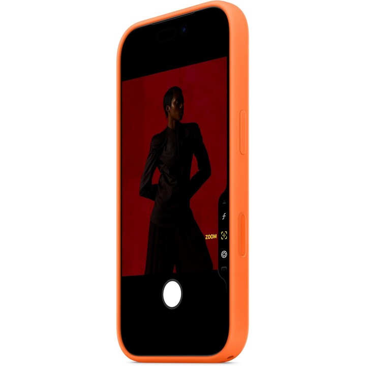 Custodia in silicone con MagSafe per iPhone 17 Pro - Arancione