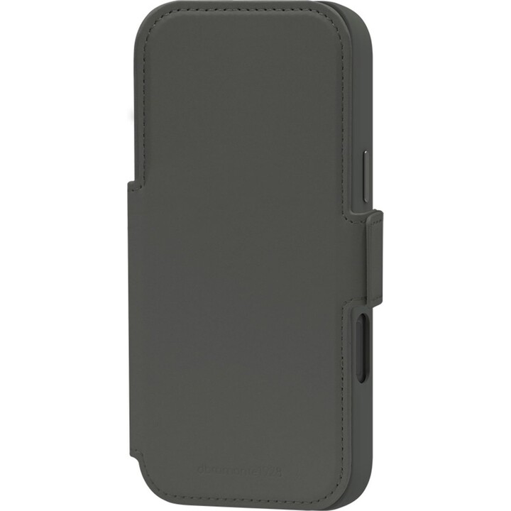 Dbramante1928 iPhone 17 Pro Max Case, Solid Green, Faux Leather, 2-in-1 Removable Magnetic Design
