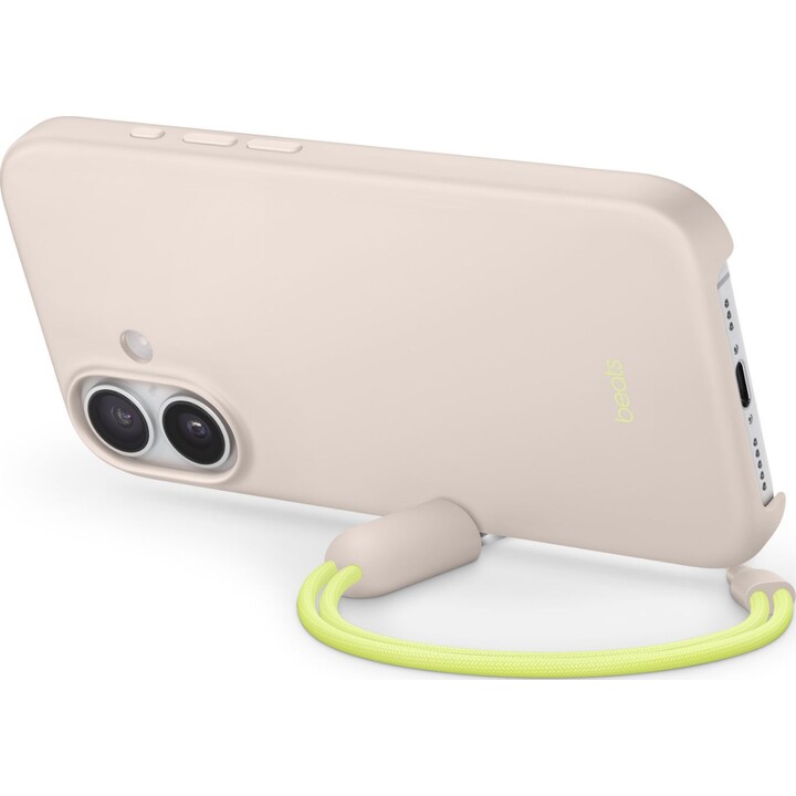 Funda Apple Beats para iPhone 17 con función atril y control de cámara MagSafe. Color piedra caliza A3512 - MGTL4LL/A