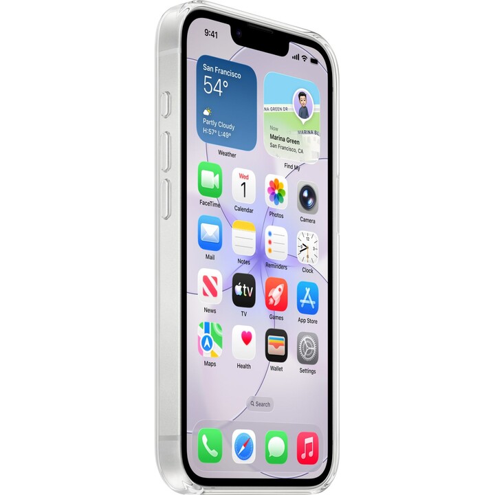 Apple Clear Case with MagSafe for iPhone 17e - Transparent