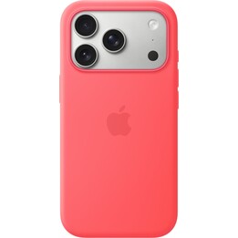 Funda de silicona Apple con MagSafe para iPhone 17 Pro – Guayaba brillante