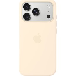 Funda de silicona Apple con MagSafe para iPhone 17 Pro – Vainilla