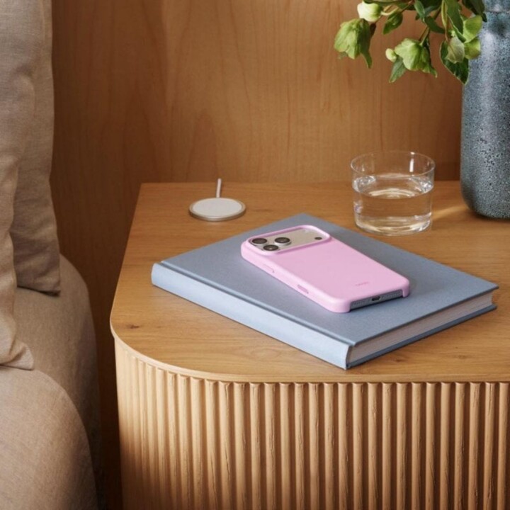 Funda Beats con MagSafe y Control de Cámara para iPhone 17 Pro Max Pebble Pink 6.9" Microfibra/Policarbonato