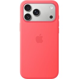 Silicone Case with MagSafe for iPhone 17 Pro Max - Intense Guava