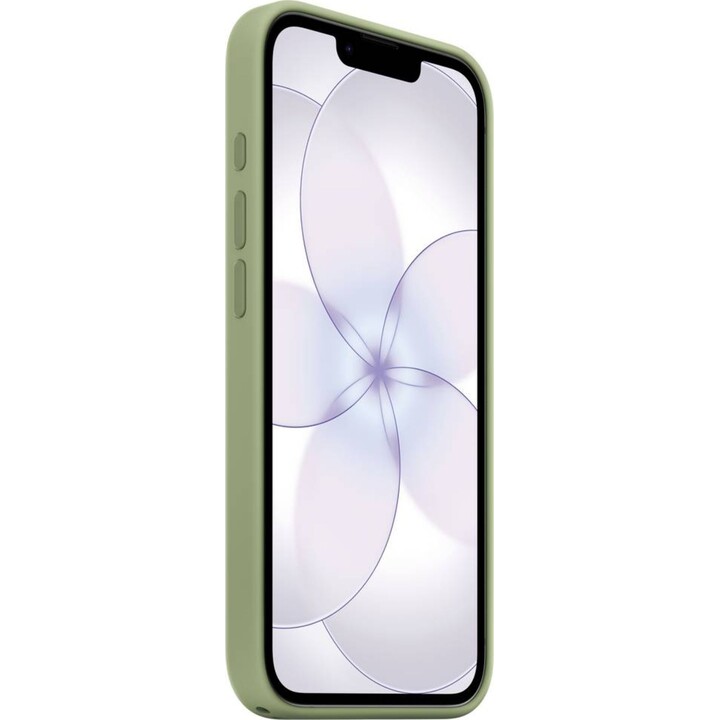 Funda de silicona Apple para iPhone 17e, color musgo claro, compatible con MagSafe MHWF4ZM/A