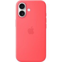 Apple Silicone Case with MagSafe for iPhone 17 Bright Guava