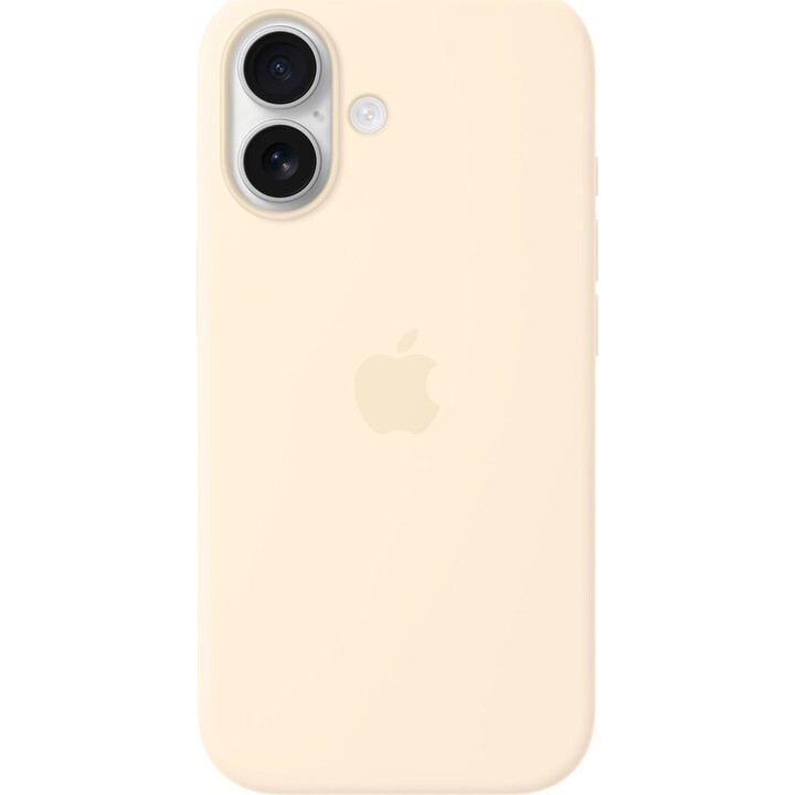 Apple Silicone Case with MagSafe for iPhone 17 Vanilla