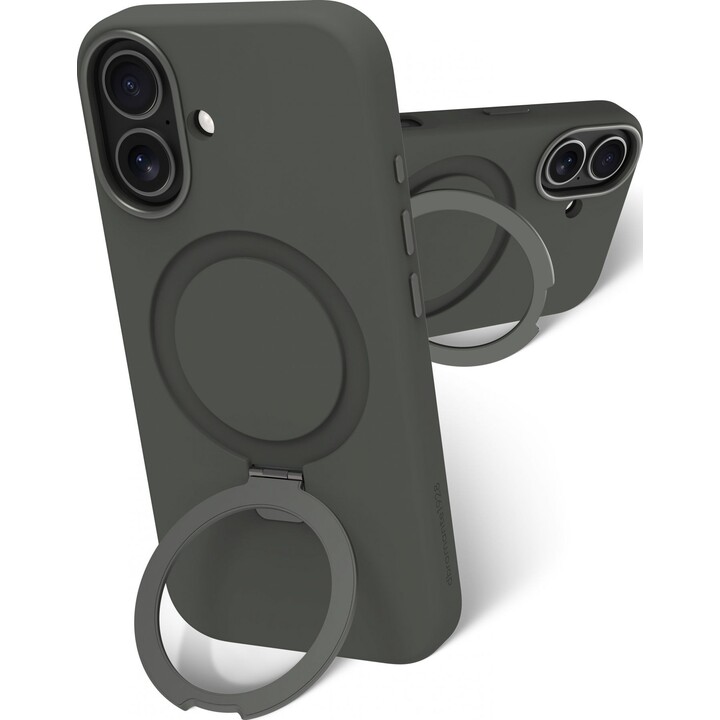 dbramante 1928 Roskilde MS Kick ICON - Capa protetora para iPhone 17 compatível com MagSafe (cor Forest Shade)