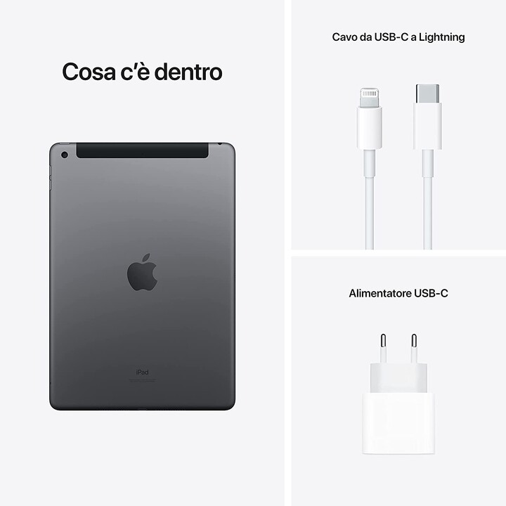 Apple iPad 10.2 2021 256Go 4G Gris Sidéral