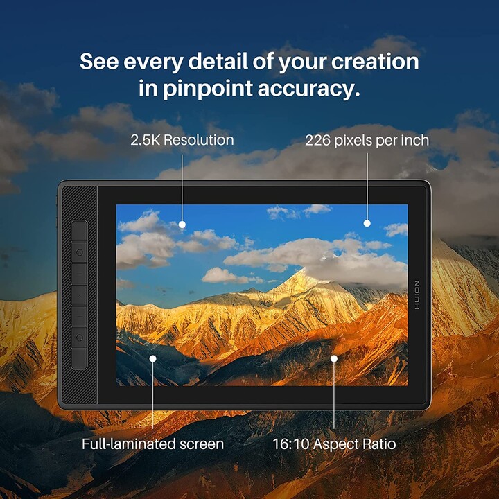 HUION KAMVAS PRO 13 2.5K GRAPHICS TABLET