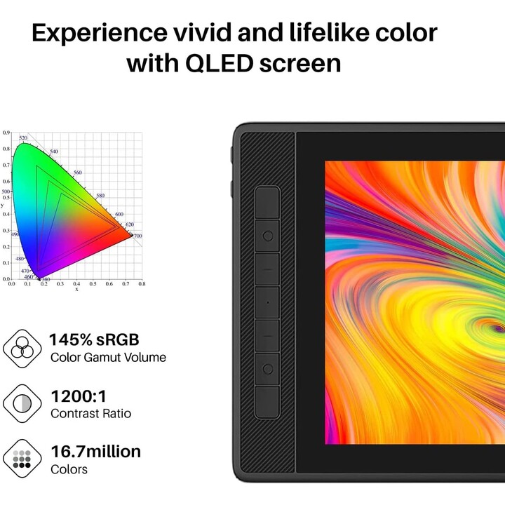 HUION KAMVAS PRO 13 2.5K GRAPHICS TABLET